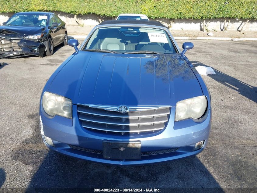 2005 Chrysler Crossfire Limited VIN: 1C3AN65L25X046587 Lot: 40024223