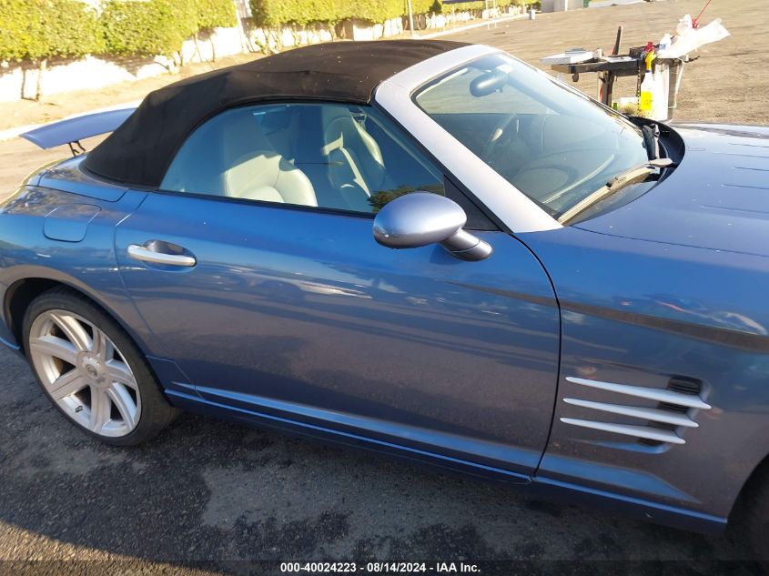 2005 Chrysler Crossfire Limited VIN: 1C3AN65L25X046587 Lot: 40024223