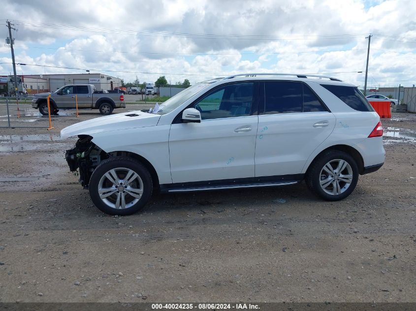 2014 Mercedes-Benz Ml 350 Bluetec 4Matic VIN: 4JGDA2EB5EA286896 Lot: 40024235