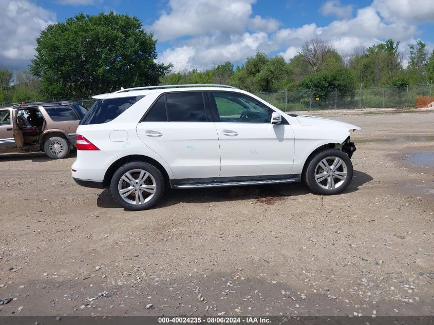 2014 Mercedes-Benz Ml 350 Bluetec 4Matic VIN: 4JGDA2EB5EA286896 Lot: 40024235