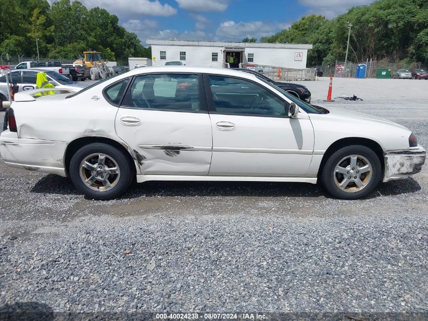 2005 Chevrolet Impala Ls VIN: 2G1WH52K159200681 Lot: 40024238