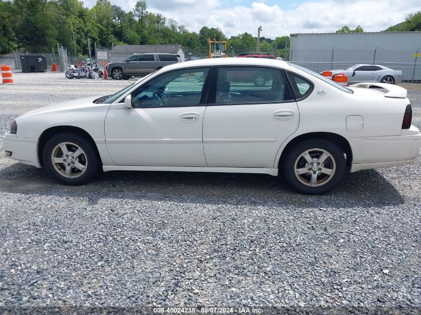 2005 Chevrolet Impala Ls VIN: 2G1WH52K159200681 Lot: 40024238