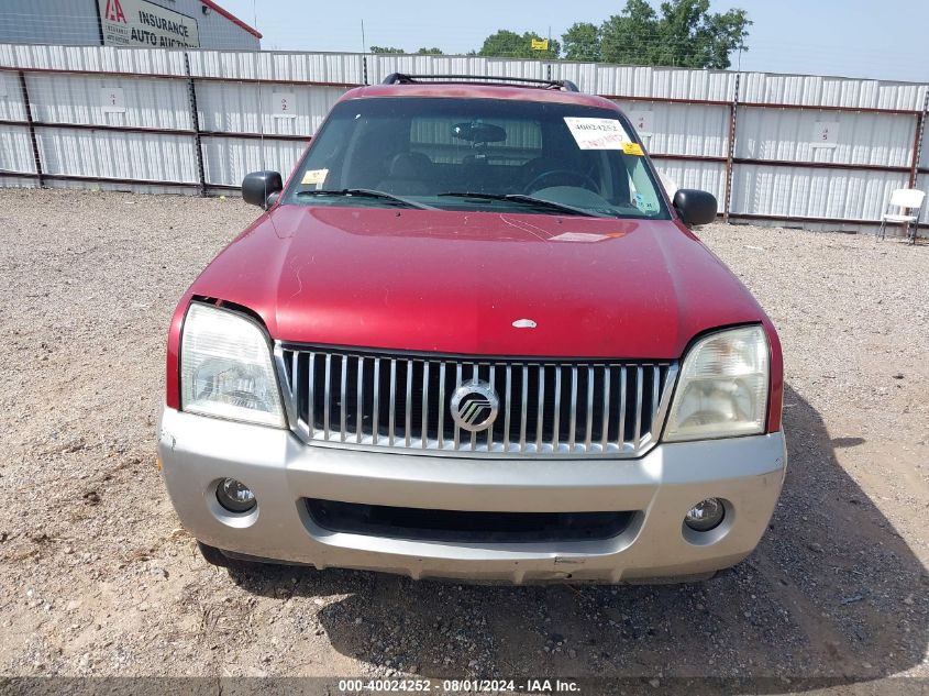 2002 Mercury Mountaineer VIN: 4M2ZU66W52ZJ18662 Lot: 40024252