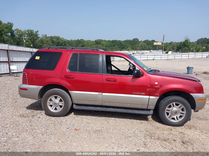 2002 Mercury Mountaineer VIN: 4M2ZU66W52ZJ18662 Lot: 40024252