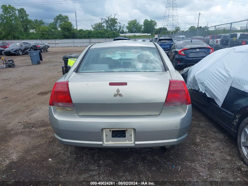 2006 Mitsubishi Galant Es/Se VIN: 4A3AB36F96E013916 Lot: 40024261