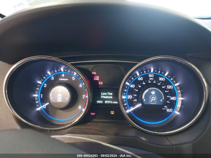 2013 Hyundai Sonata Gls VIN: 5NPEB4AC2DH703897 Lot: 40024263