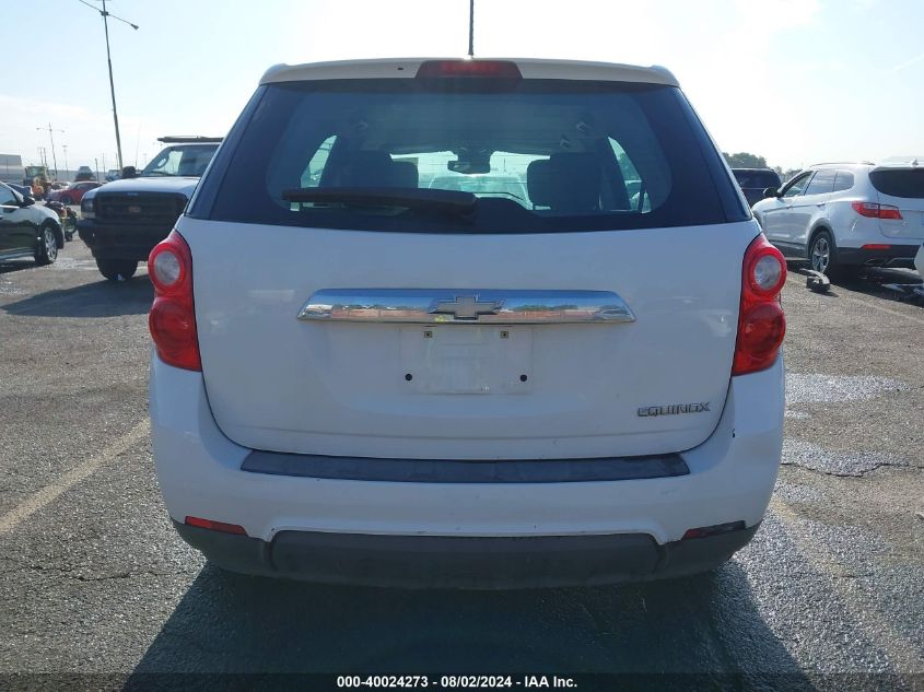 2015 Chevrolet Equinox Ls VIN: 1GNALAEKXFZ105829 Lot: 40024273