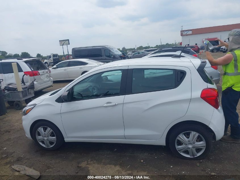 2020 Chevrolet Spark Fwd Ls Automatic VIN: KL8CB6SA5LC416430 Lot: 40024275