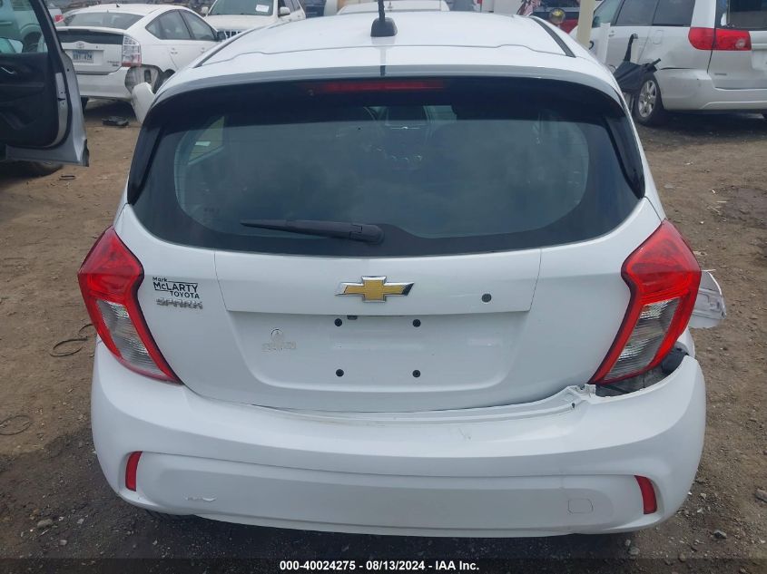 2020 Chevrolet Spark Fwd Ls Automatic VIN: KL8CB6SA5LC416430 Lot: 40024275