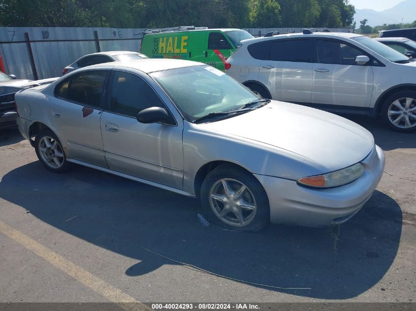 2004 Oldsmobile Alero Gl1 VIN: 1G3NL52F44C213601 Lot: 40024293