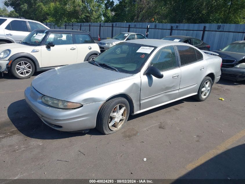 2004 Oldsmobile Alero Gl1 VIN: 1G3NL52F44C213601 Lot: 40024293