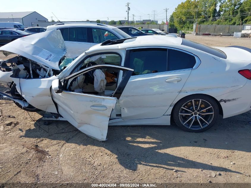 2020 BMW 330I xDrive VIN: 3MW5R7J0XL8B18891 Lot: 40024304