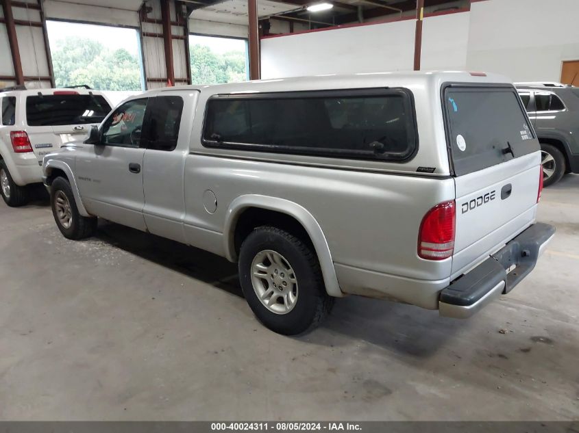 1B7GL32X72S684165 | 2002 DODGE DAKOTA