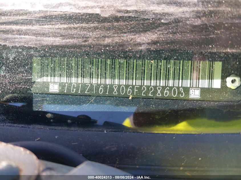 2006 Chevrolet Malibu Maxx Lt VIN: 1G1ZT61806F228603 Lot: 40024313