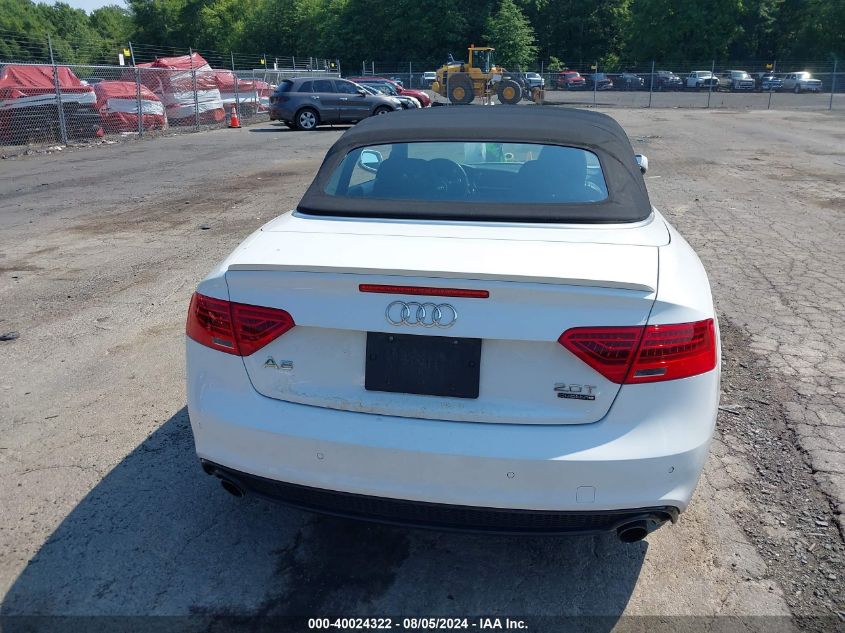 2017 Audi A5 2.0T Sport VIN: WAUD2AFH0HN003569 Lot: 40024322