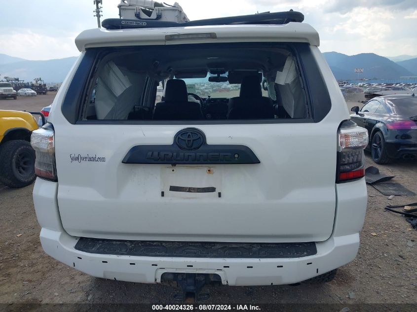 VIN JTEBU5JR2J5552154 2018 TOYOTA 4RUNNER TRD OFF ROAD PREMIUM