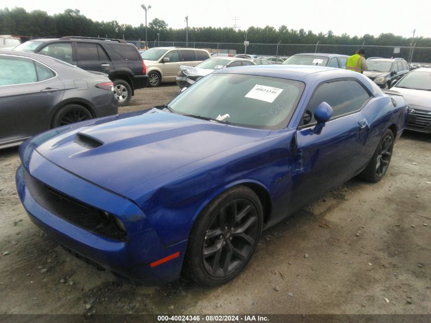 2022 Dodge Challenger R/T VIN: 2C3CDZBT4NH230760 Lot: 40024346