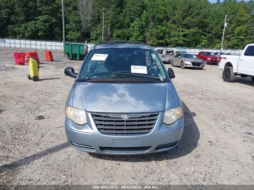 2006 Chrysler Town & Country Lx VIN: 2A4GP44R46R757471 Lot: 40024372