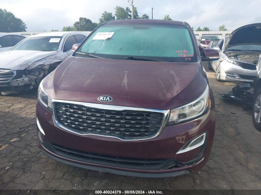 2020 Kia Sedona Lx/Ex VIN: KNDMB5C17L6619788 Lot: 40024379