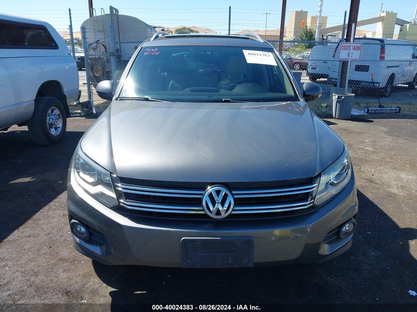 2013 VOLKSWAGEN TIGUAN SEL - WVGAV3AX3DW618947