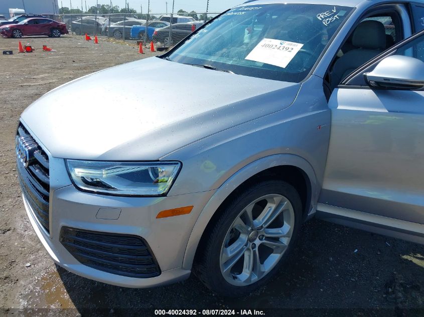 2018 Audi Q3 2.0T Premium/2.0T Sport Premium VIN: WA1BCCFS5JR004255 Lot: 40024392