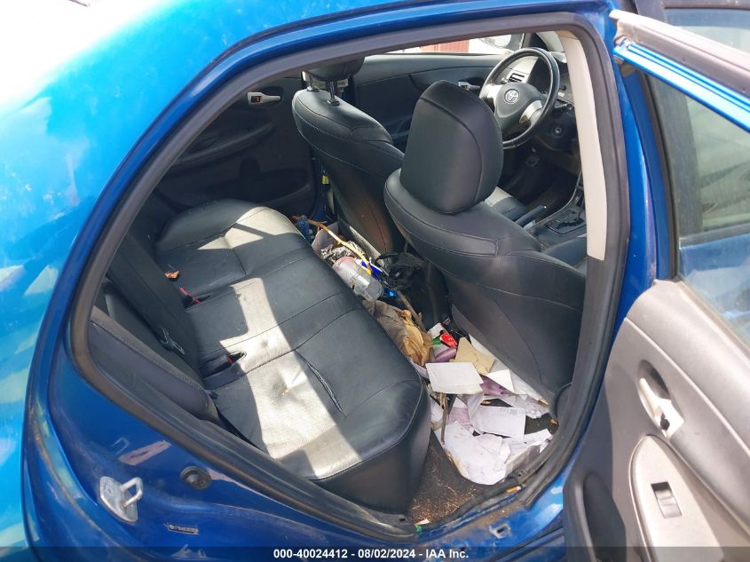 2009 Toyota Corolla S/Le/Xle VIN: 2T1BU40E59C038598 Lot: 40024412