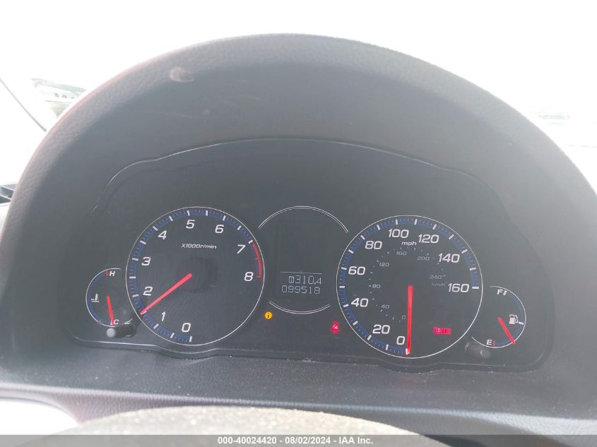 2006 Acura Tsx VIN: JH4CL95836C033619 Lot: 40024420