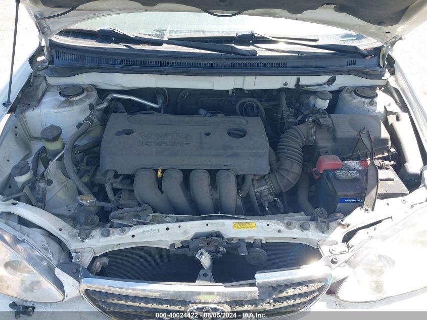 2005 Toyota Corolla Le VIN: 1NXBR32E55Z450120 Lot: 40024422