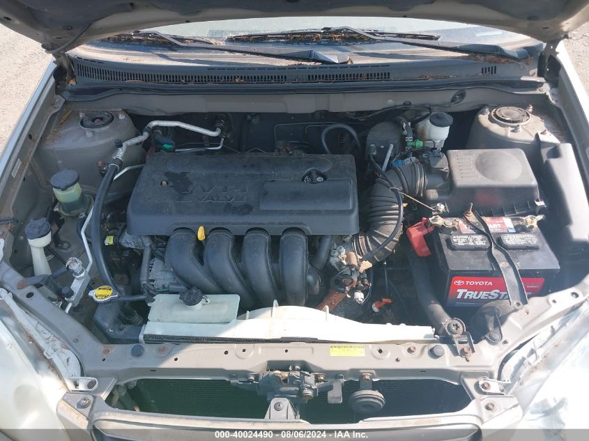 2004 Toyota Corolla Le VIN: 1NXBR38E24Z233095 Lot: 40024490