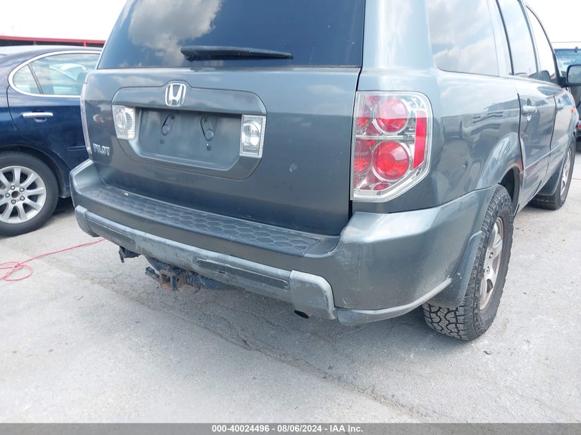 2008 Honda Pilot Ex-L VIN: 5FNYF28558B026975 Lot: 40024496