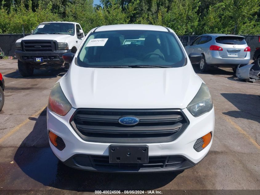 2018 Ford Escape S VIN: 1FMCU0F73JUA36521 Lot: 40024506