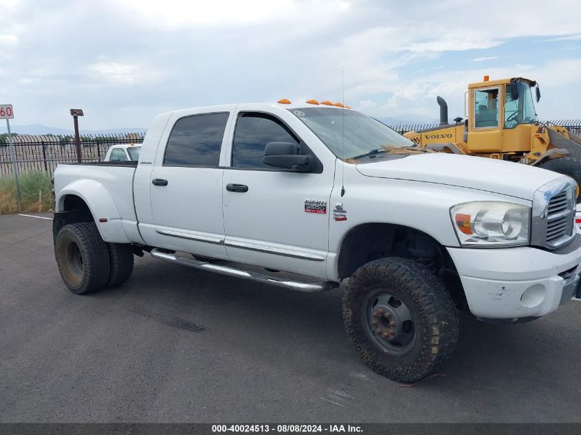 2007 Dodge Ram 3500 Laramie VIN: 3D7MX49C47G720978 Lot: 40024513