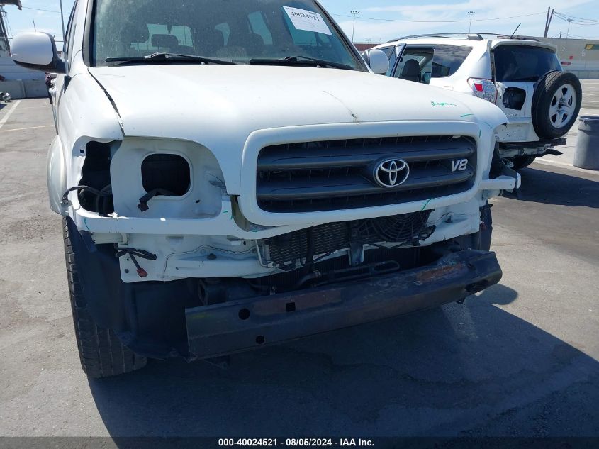 2004 Toyota Sequoia Sr5 V8 VIN: 5TDZT34A04S208336 Lot: 40024521