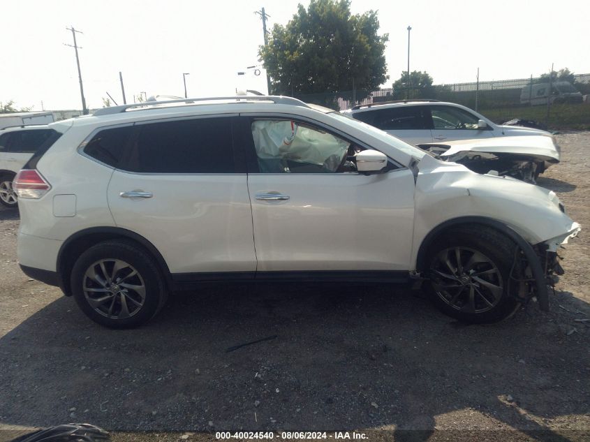 2015 Nissan Rogue Sl VIN: 5N1AT2MT4FC924942 Lot: 40024540