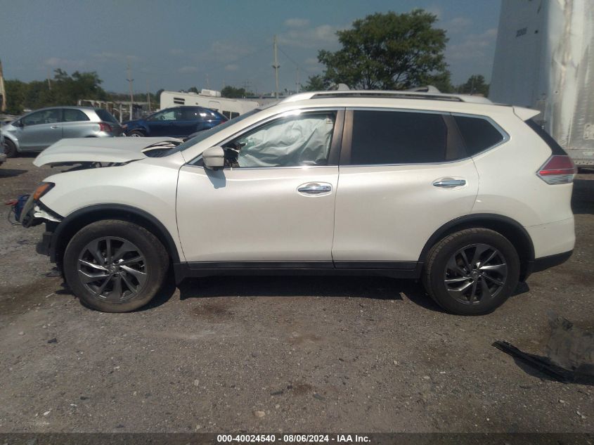 2015 Nissan Rogue Sl VIN: 5N1AT2MT4FC924942 Lot: 40024540