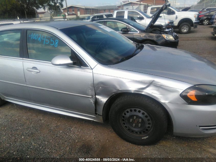 2009 Chevrolet Impala Ls VIN: 2G1WB57K491198374 Lot: 40024558