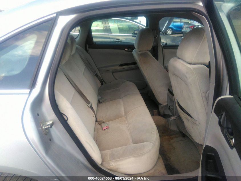 2009 Chevrolet Impala Ls VIN: 2G1WB57K491198374 Lot: 40024558