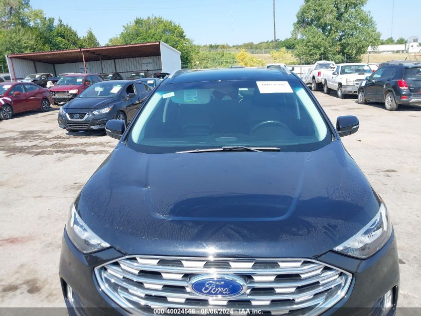 2019 Ford Edge Sel VIN: 2FMPK3J93KBC61952 Lot: 40024566