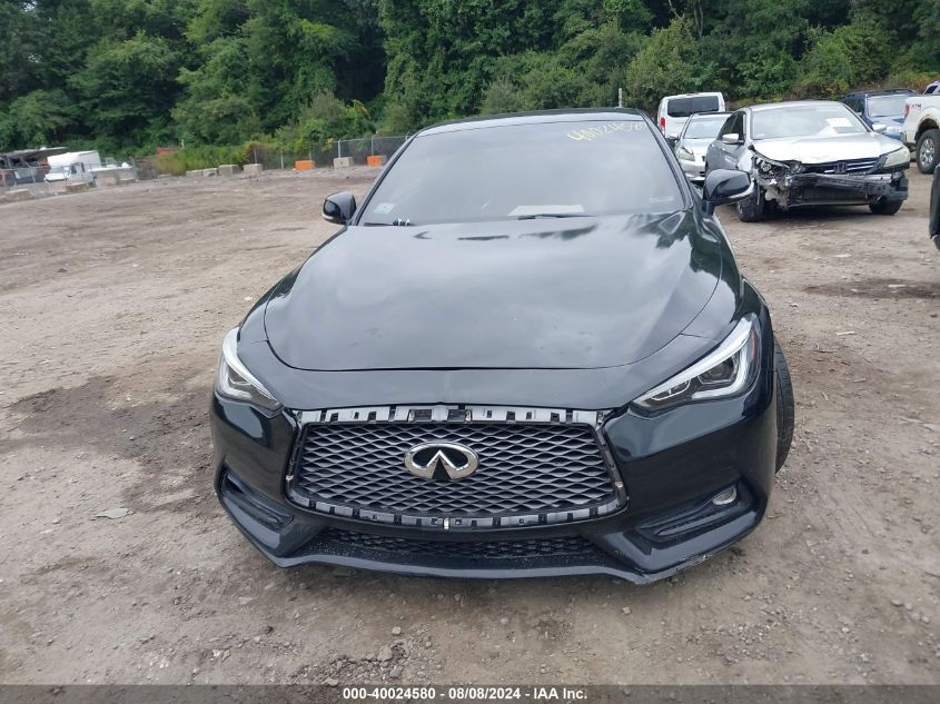 2018 Infiniti Q60 3.0T Luxe VIN: JN1EV7EL4JM391654 Lot: 40024580