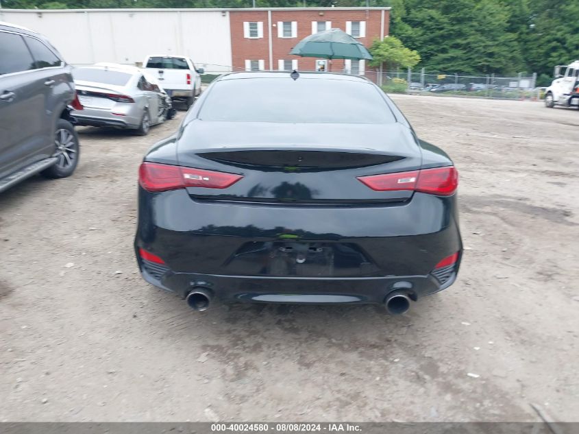 2018 Infiniti Q60 3.0T Luxe VIN: JN1EV7EL4JM391654 Lot: 40024580