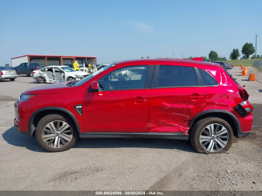 2024 Mitsubishi Outlander Sport 2.0 Es Awc VIN: JA4ARUAU1RU011169 Lot: 40024599