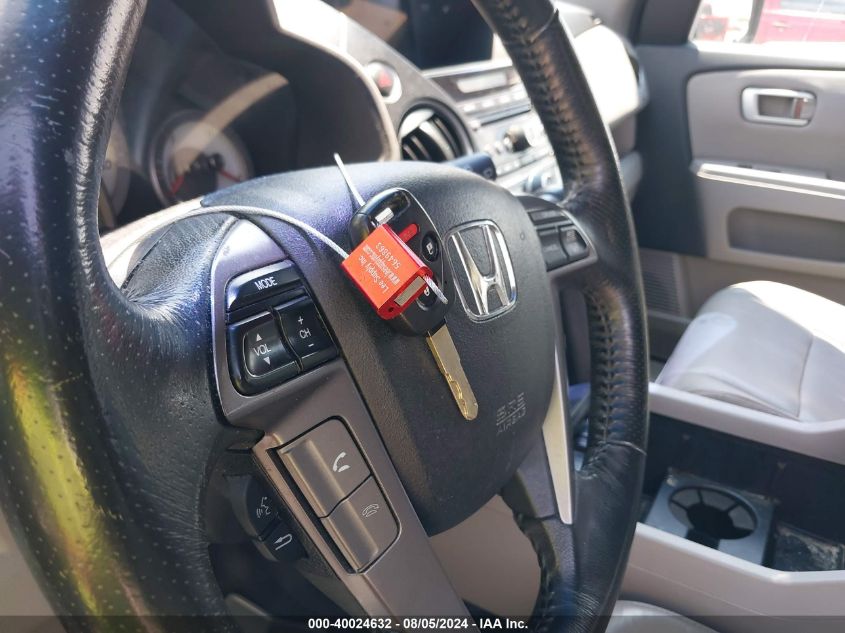 2013 Honda Pilot Ex-L VIN: 5FNYF3H59DB008804 Lot: 40024632