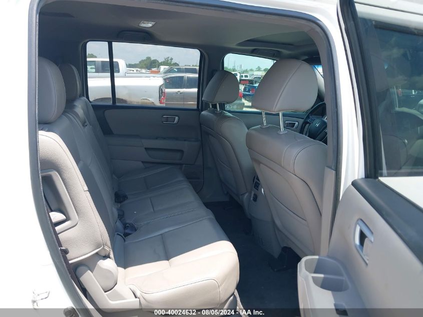 2013 Honda Pilot Ex-L VIN: 5FNYF3H59DB008804 Lot: 40024632