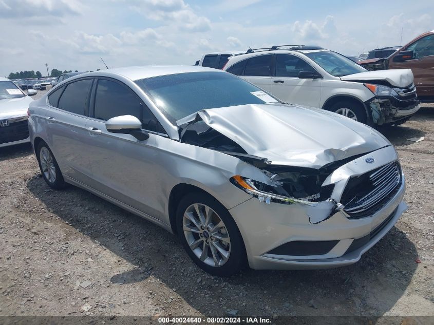 2017 FORD FUSION SE - 3FA6P0HD0HR308705