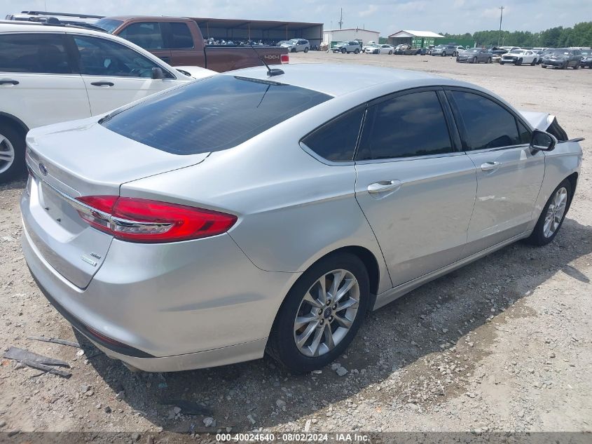 2017 FORD FUSION SE - 3FA6P0HD0HR308705