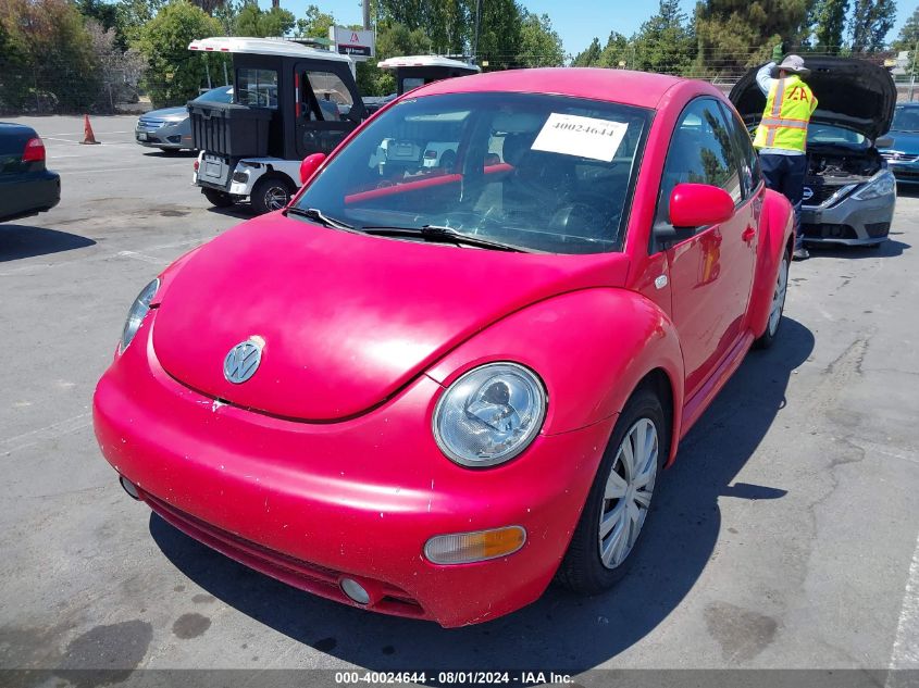 1999 Volkswagen New Beetle Gls VIN: 3VWCC21C7XM423218 Lot: 40024644