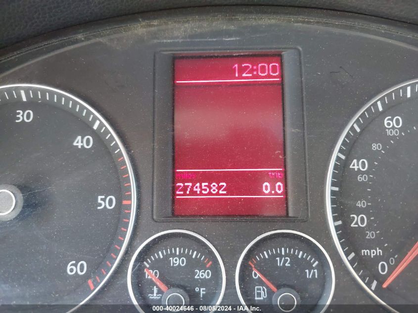 2006 Volkswagen Jetta Diesel VIN: 3VWCT71K06M848301 Lot: 40024646