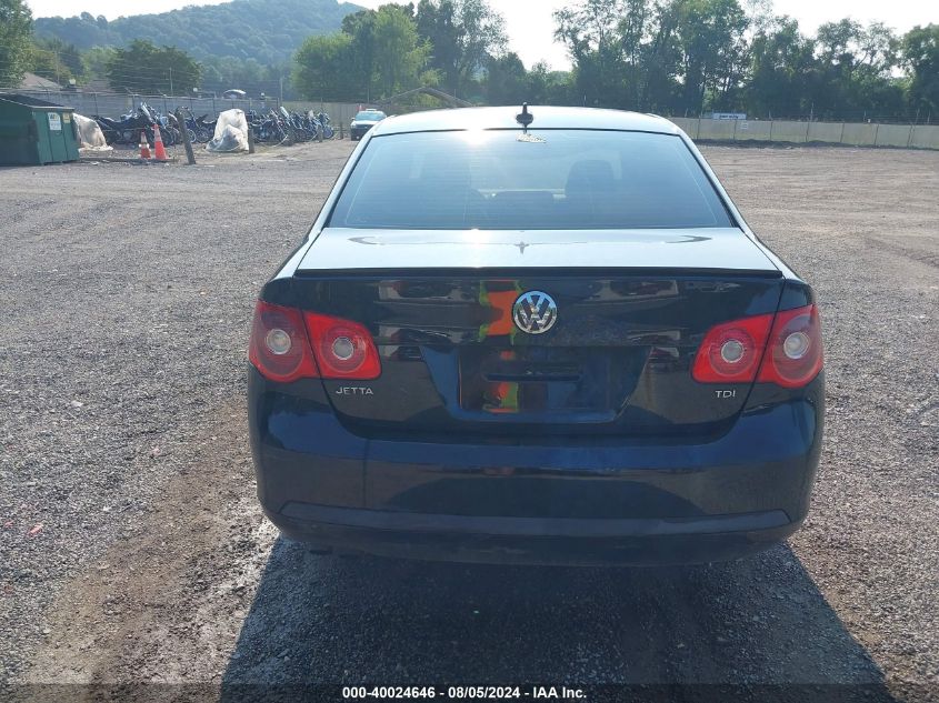 2006 Volkswagen Jetta Diesel VIN: 3VWCT71K06M848301 Lot: 40024646