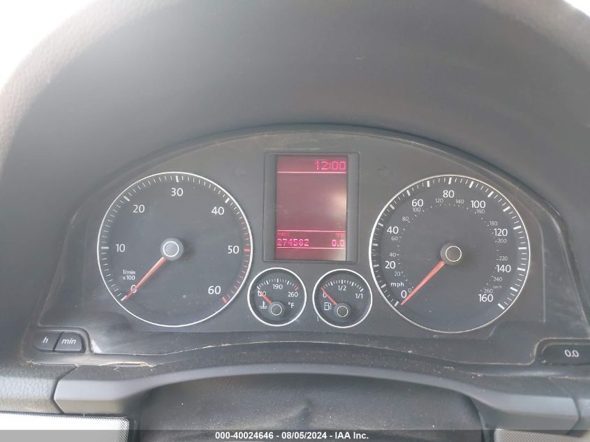 2006 Volkswagen Jetta Diesel VIN: 3VWCT71K06M848301 Lot: 40024646