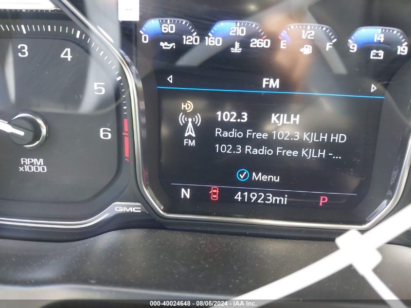 2021 GMC Sierra 1500 K1500 Denali VIN: 3GTU9FEL4MG344770 Lot: 40024648